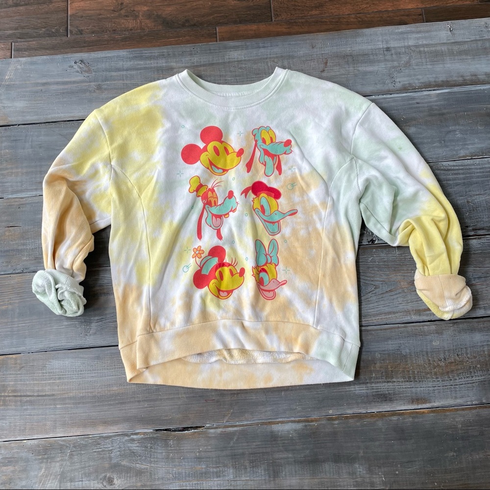 Disney Tie Dye Vintage Look Girls XL